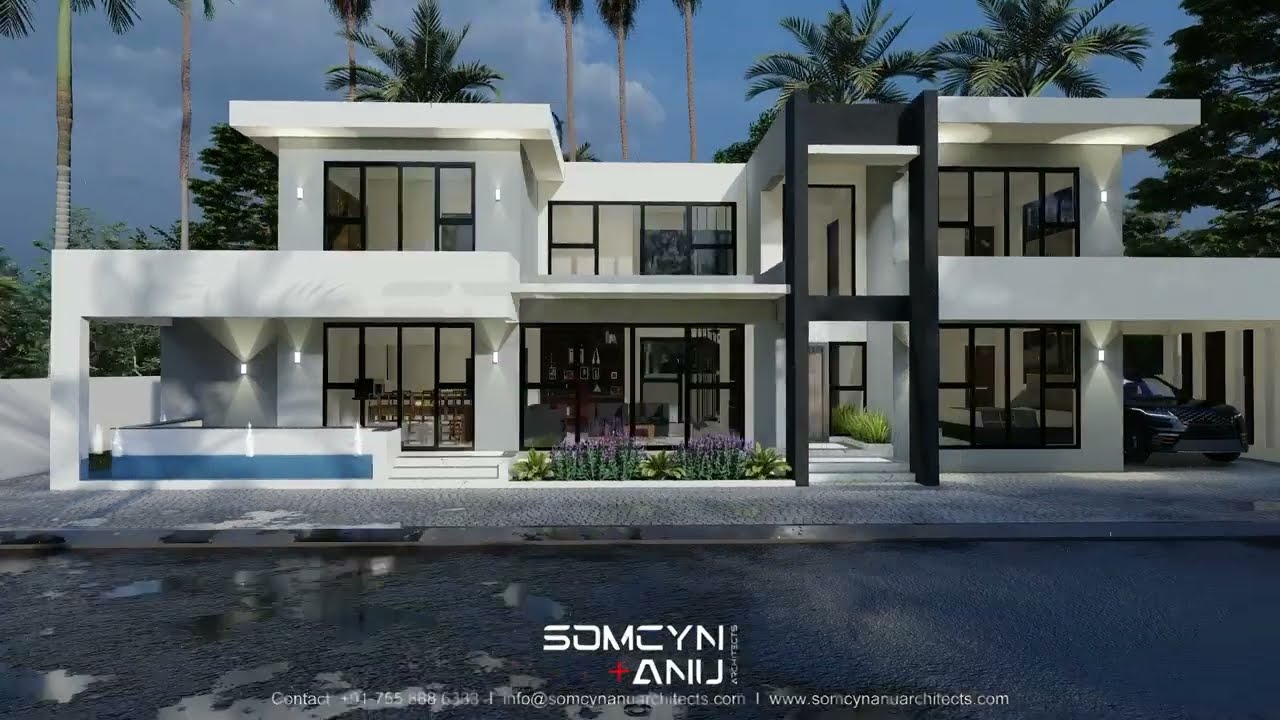Mr. Jacob Mathew residence @ Perumbavoor | 3D Animated - Trailer I SOMCYN + ANU ARCHITECTS