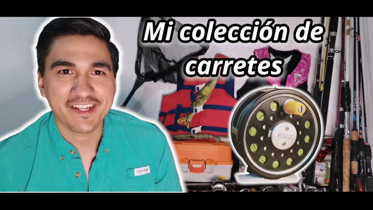 Mi colección de carretes de pesca | Abu García | Penn | Zebco - Dinámica Abril 22'