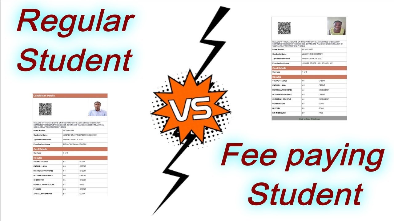 Is fee paying for those with poor results?