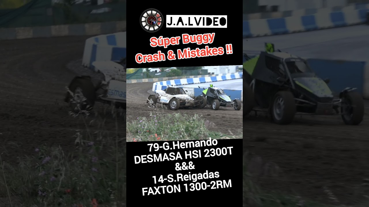 Autocross Miranda de Ebro 2024. Crash & Mistakes..!! #autocross #automobile