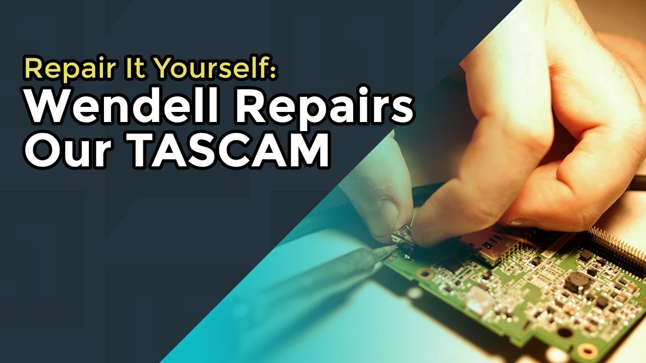 Saving $$$ Repairing Our Audio Equipment -- Tascam 60d mkII