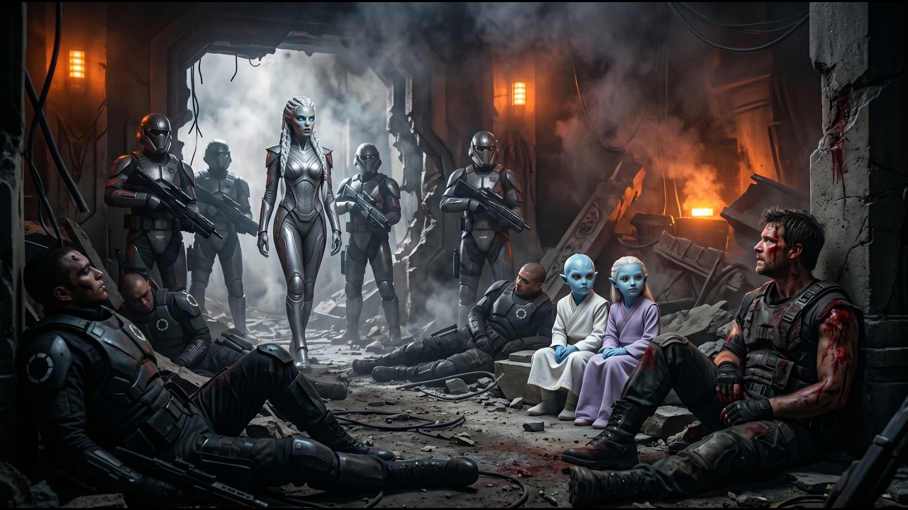 He Was Told to Mop Floors&hellip; He Saved Her Children |HFY Sci-fi