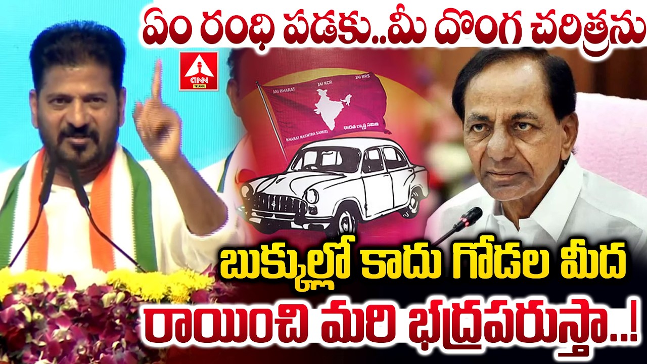 మీ దొంగ చరిత్రను బుక్కుల్లో కాదు గోడల మీద రాయించి మరి భద్రపరుస్తా..! | CM Revanth Reddy Hot Comments