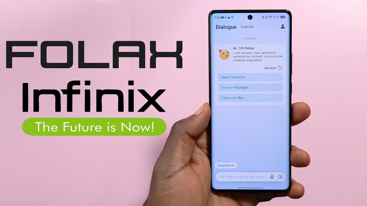 Folax, What You Can Do with This Infinix AI