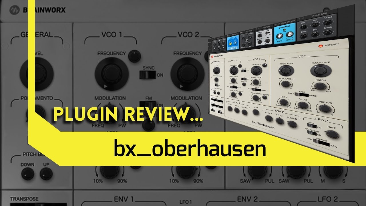 THE Most Analogue Sounding Soft Synth in 2019??? bx_oberhausen by Brainworx Review