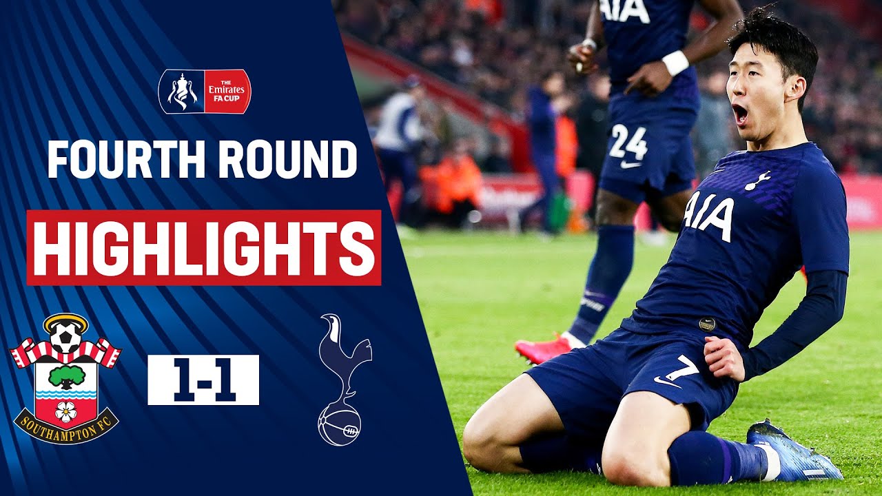 Boufal Equaliser Spoils Son Strike | Southampton 1-1 Tottenham Hotspur | Emirates FA Cup 19/20