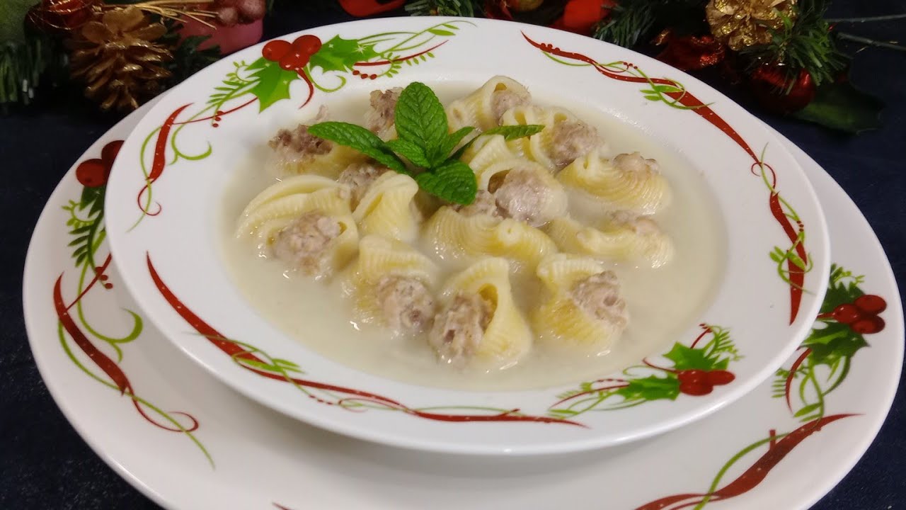 SOPA DE GALETS PARA NAVIDAD 🎄🎄MUY FÁCIL Y DELICIOSA #especialnavidad