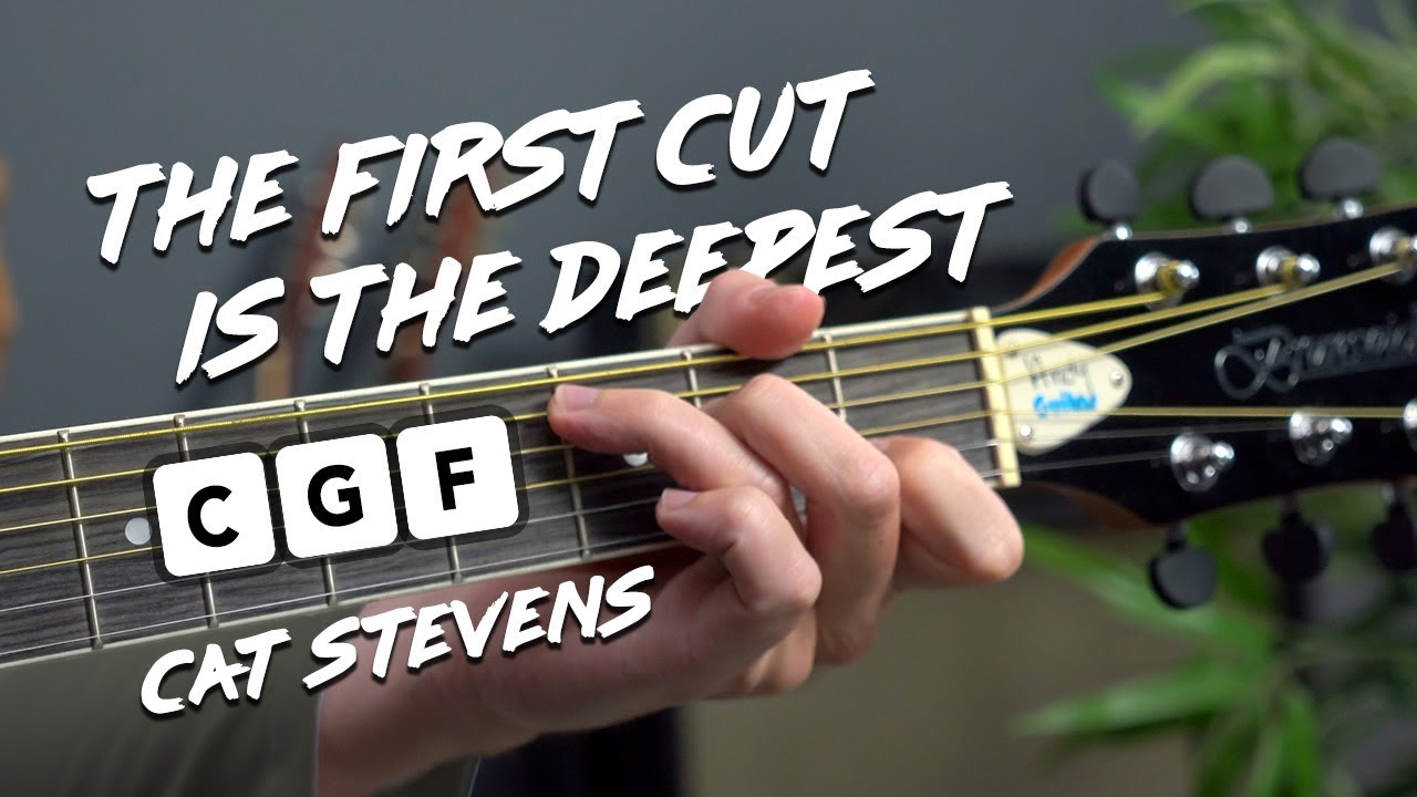'The First Cut Is The Deepest' EASY 3 chord guitar songs (Cat Stevens)