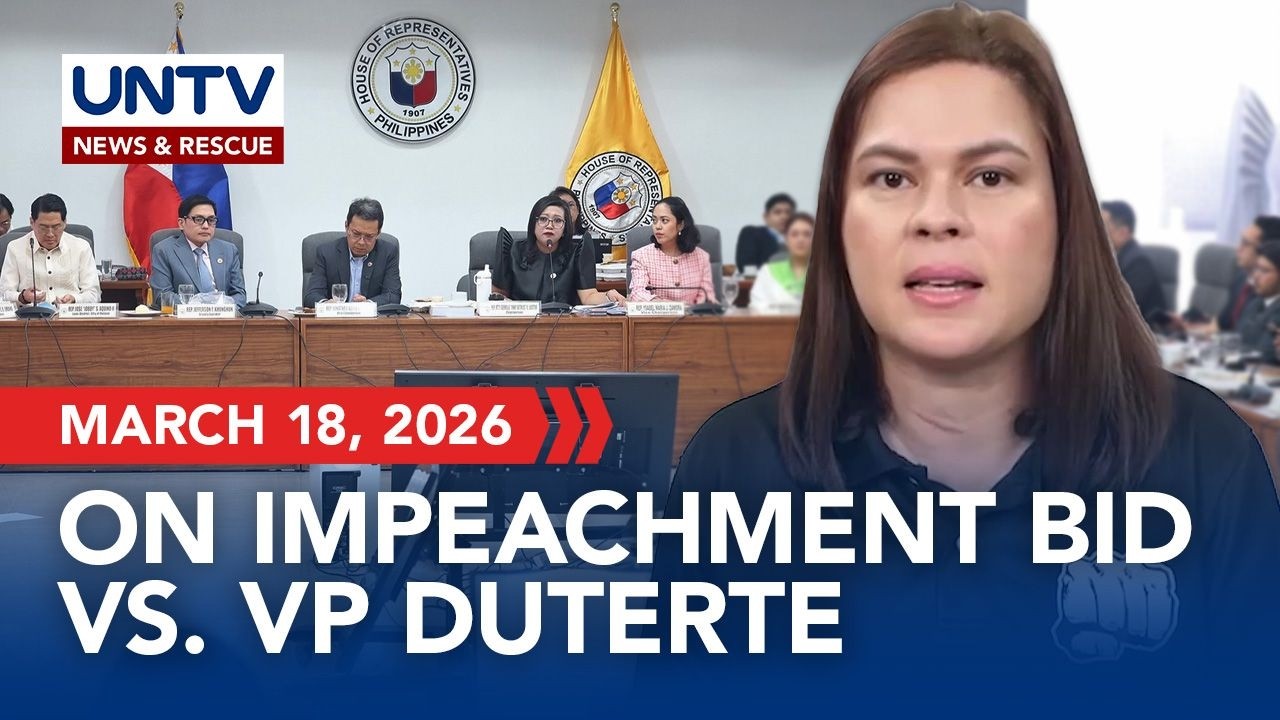 LIVE: House Justice Committee deliberates on impeachment complaints vs. Vice President Sara Duterte