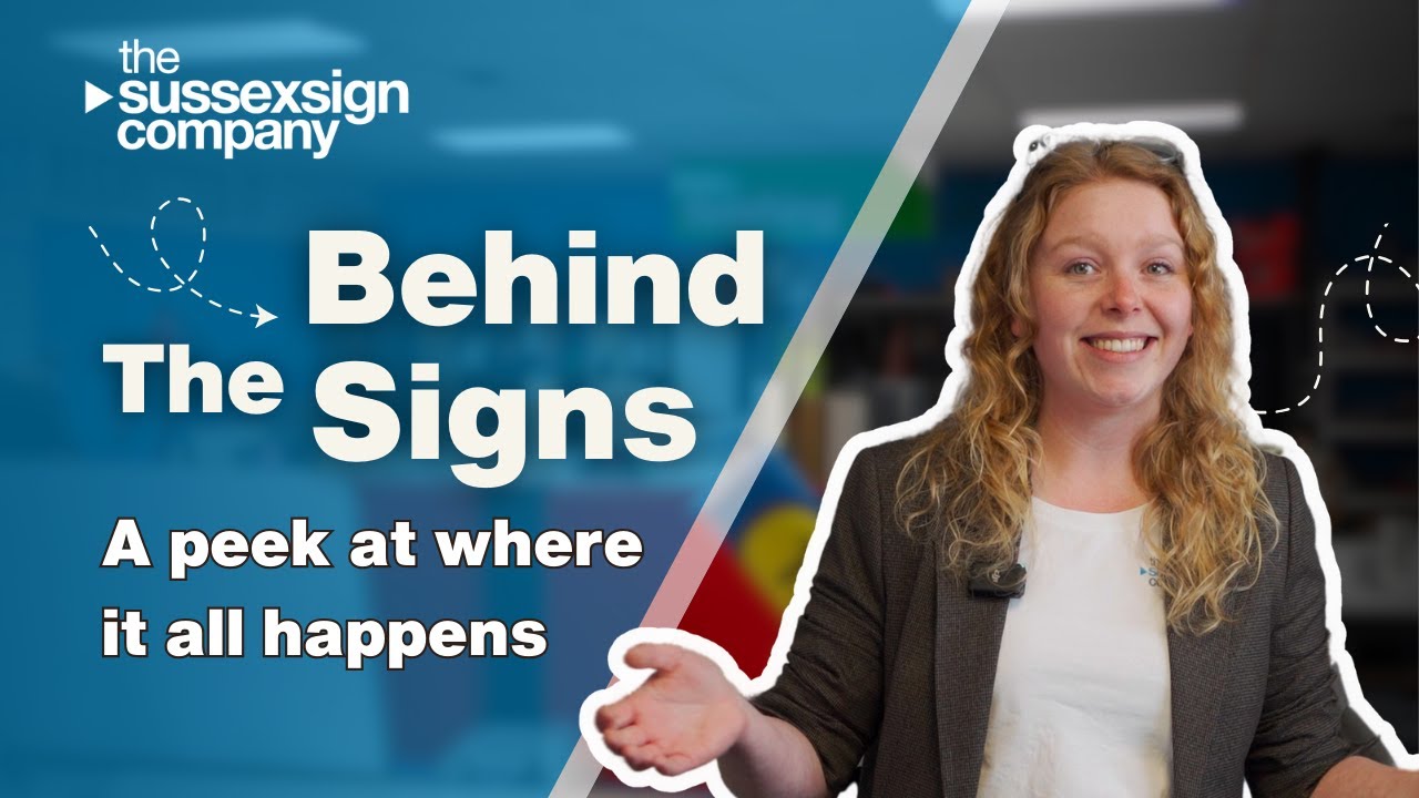 Inside The Sussex Sign Company | Shop Signs, Vehicle Wraps & Branding Myths Busted