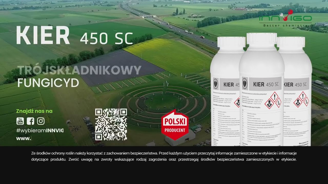 KIER 450 SC fungicyd tr&oacute;jskładnikowy - ochrona przed chorobami