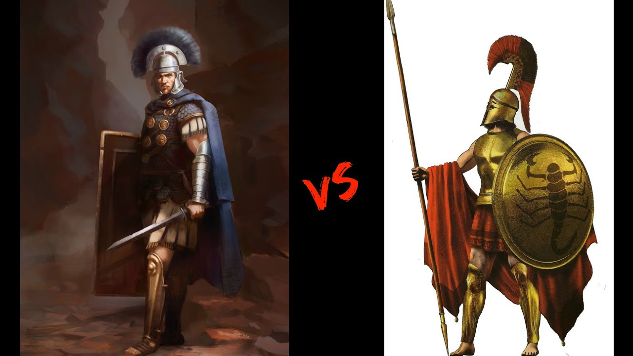 Spartans VS Roman Legionnaire - Training and Equipment - History That Changed the World - 002