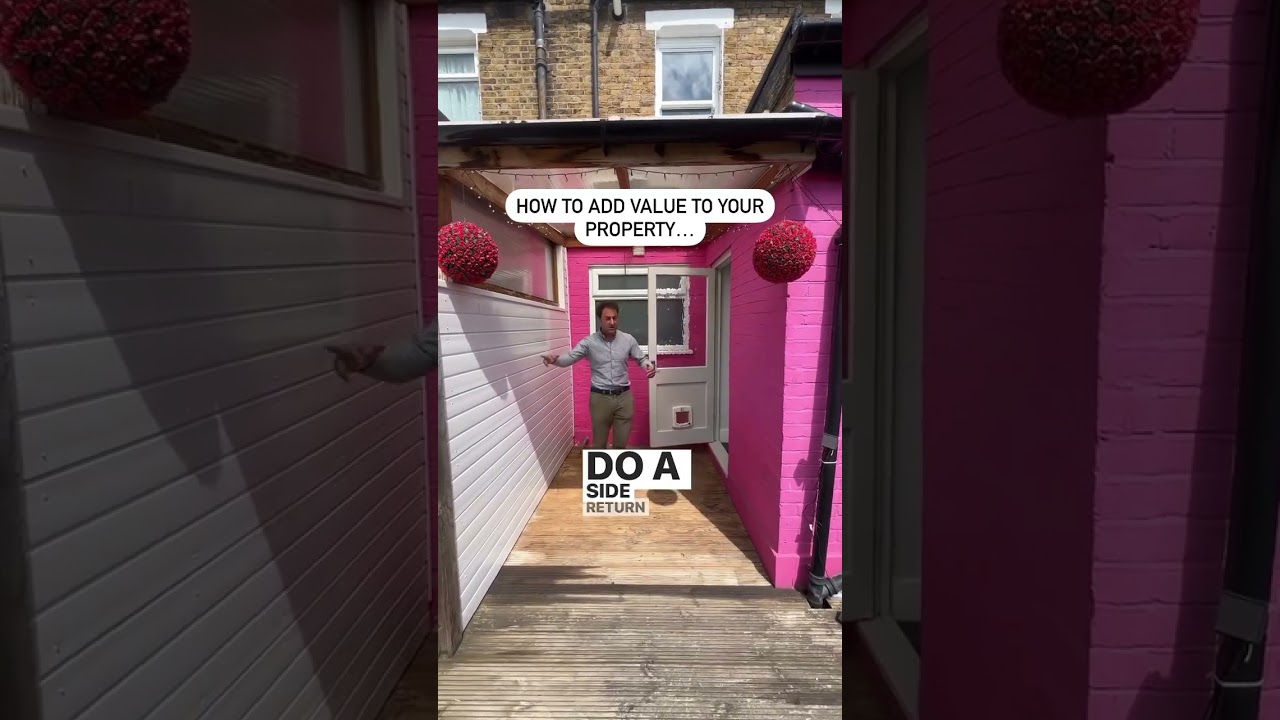 An easy way to add value to a property! property #propertylondon  #estateagency #propertymarket
