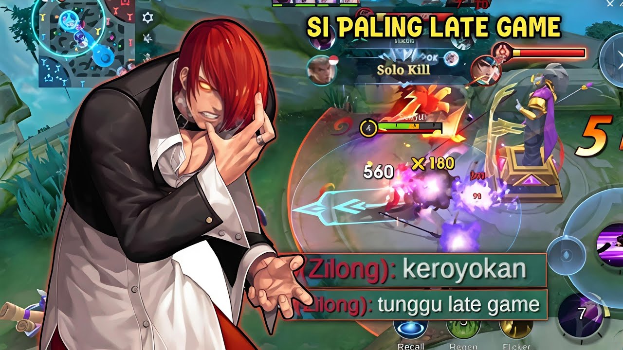 BOWO YAGAMI BIKIN SI PALING LATE GAME KENA REPORT | CHOU BUILD TERSAKIT - CHOU MLBB