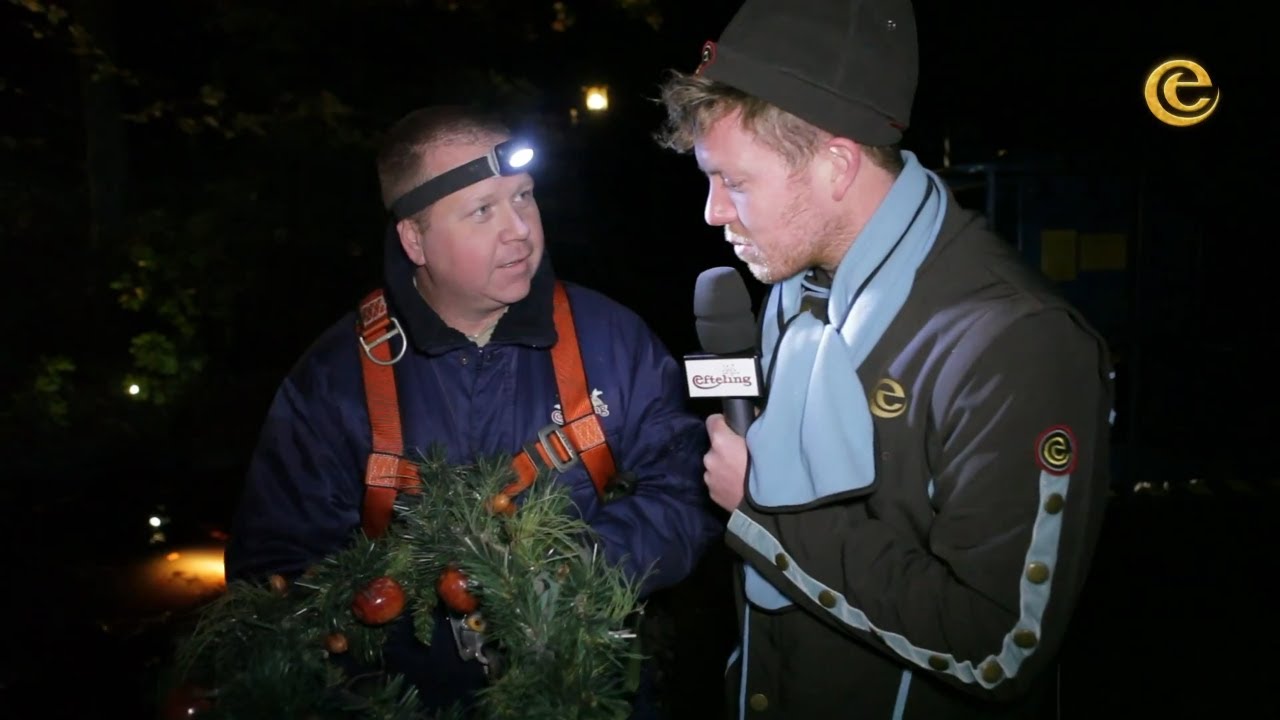 Benten helpt mee met de voorbereidingen van de Winter Efteling - Efteling