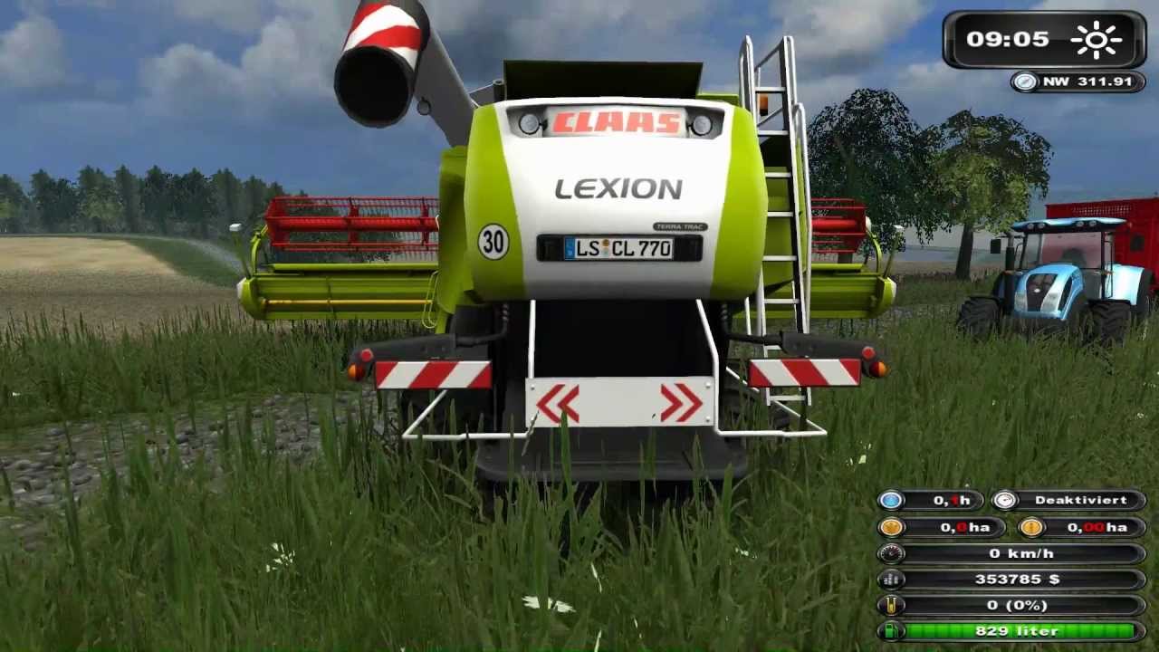Claas 770 Terra trac Farming Simulator 2011