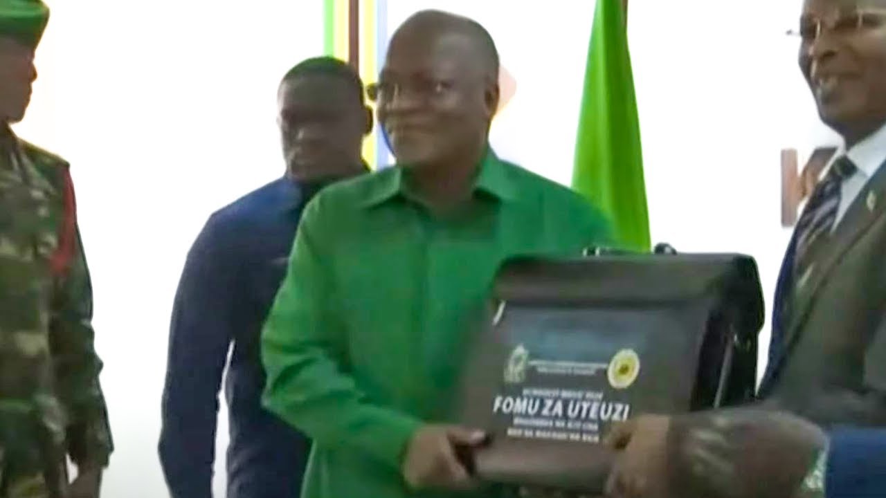LIVE: MAGUFULI ACHUKUA FOMU YA URAIS DODOMA