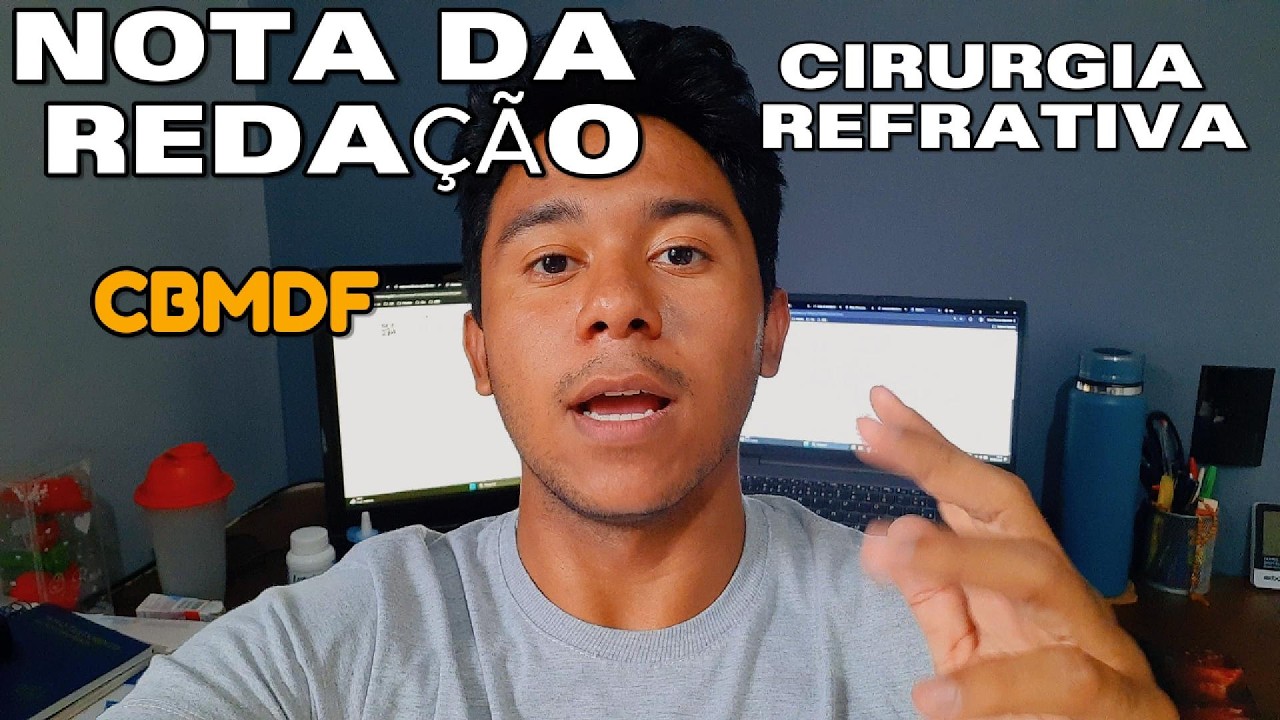 Mostrei minha NOTA da redação… e fiz uma cirurgia que mudou tudo | CBMDF