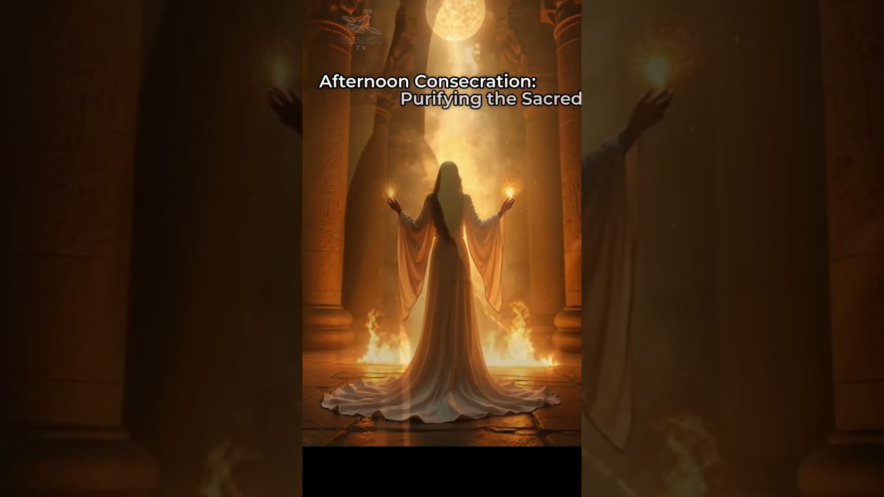 Amunet, the Priestess of the Gods, weaves her magical powers in the heart of the temple | Shorts