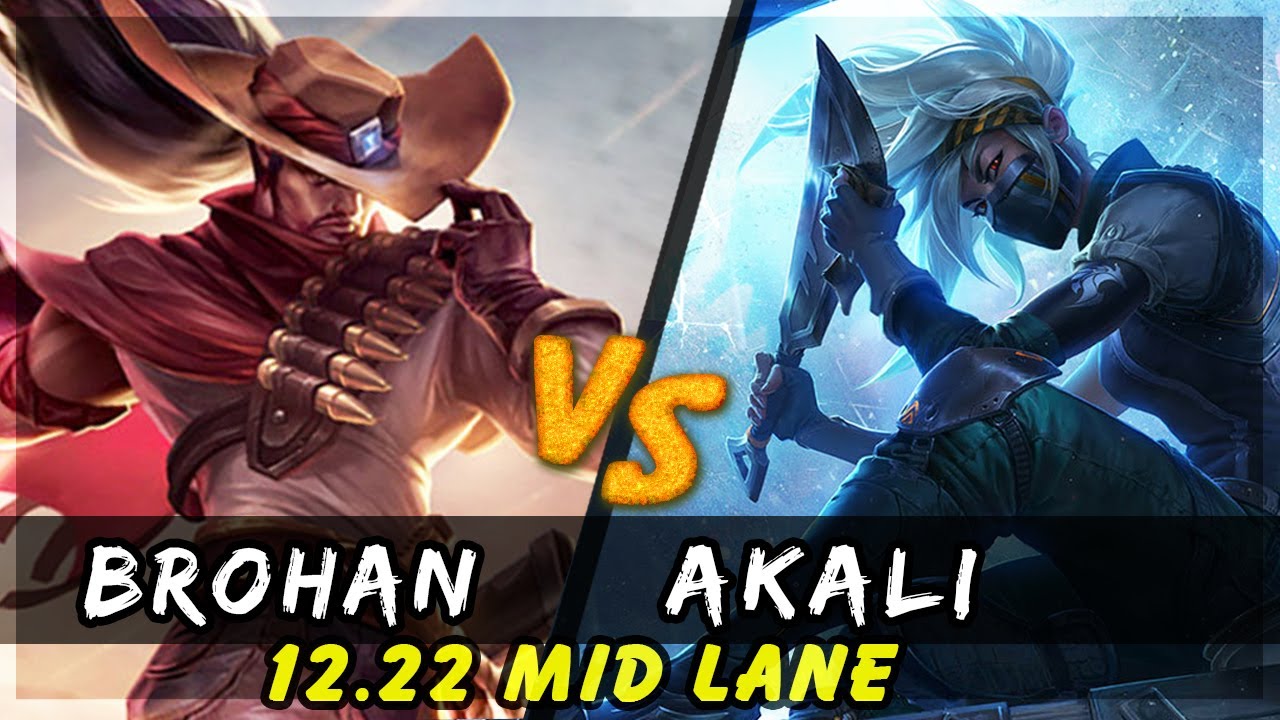 Brohan - Yasuo vs Akali MID Patch 12.22 - Yasuo Gameplay