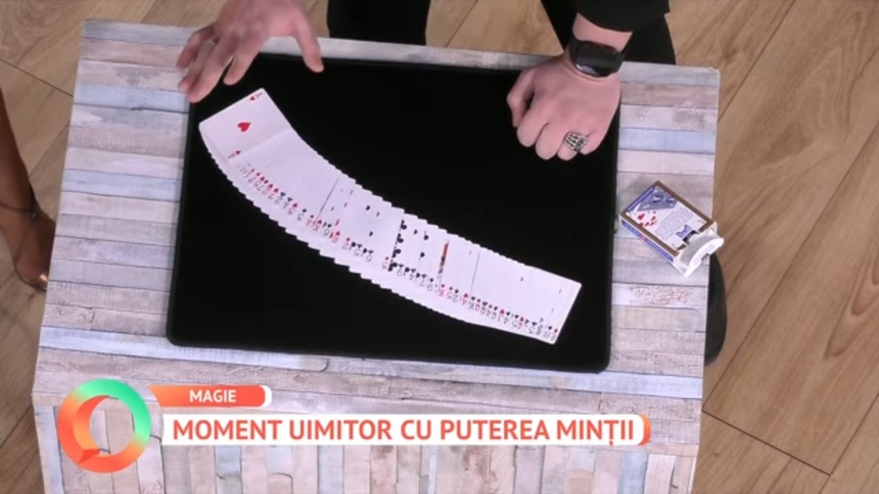 Moment uimitor cu puterea minții