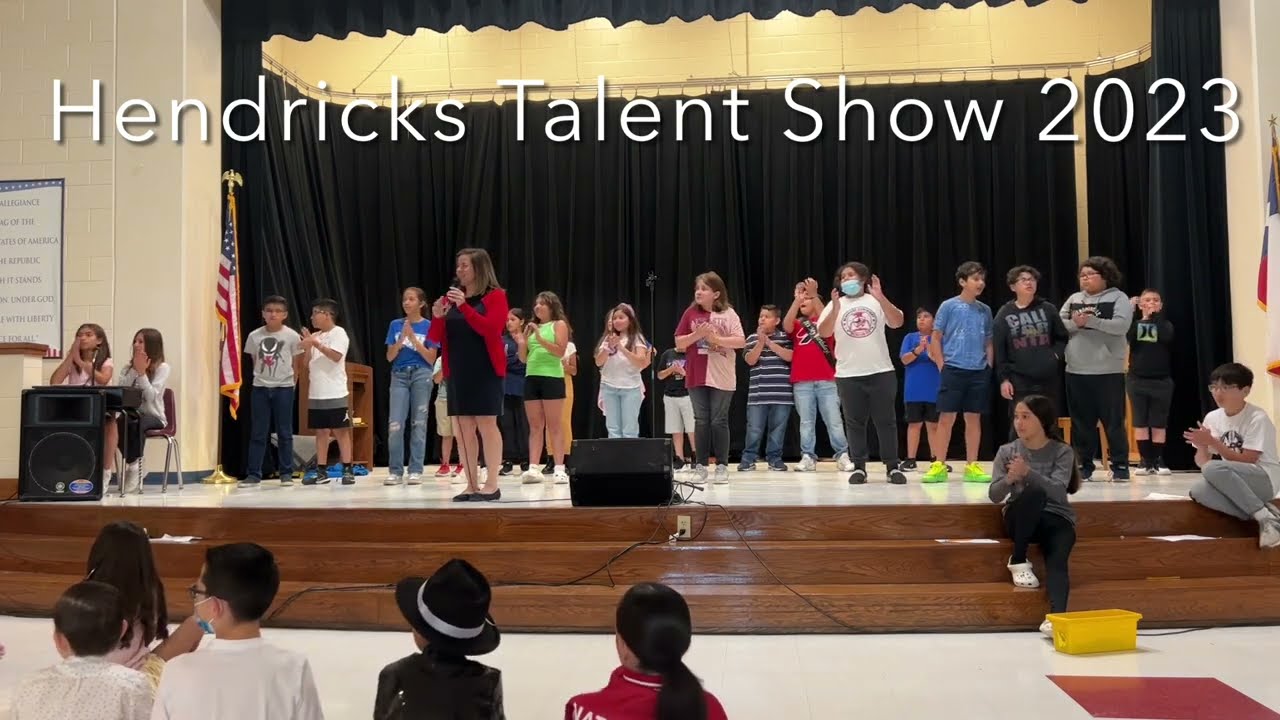 Hendricks Elementary Talent Show 2023