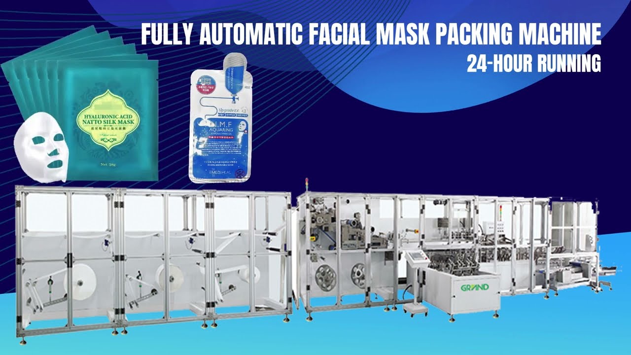 High Speed Facial Mask Making And Packaging Machine