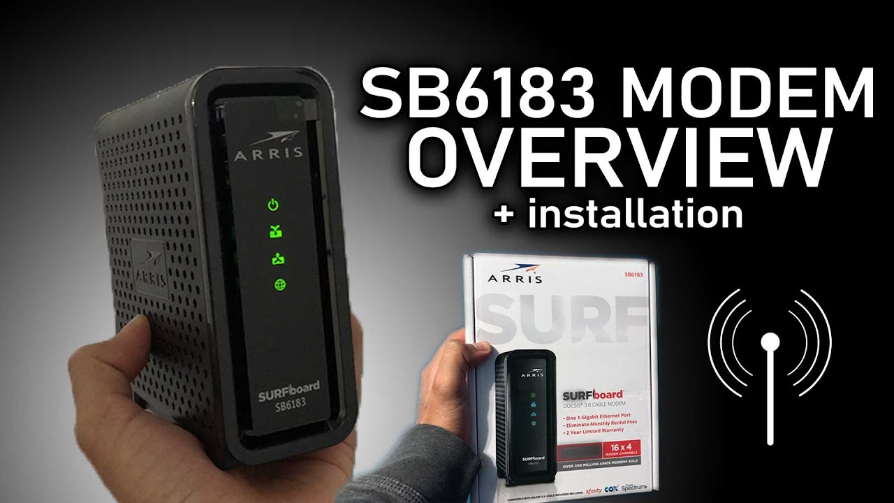 How to replace your modem (SB6183 Unboxing + Walkthrough). How to replace your router for optimum