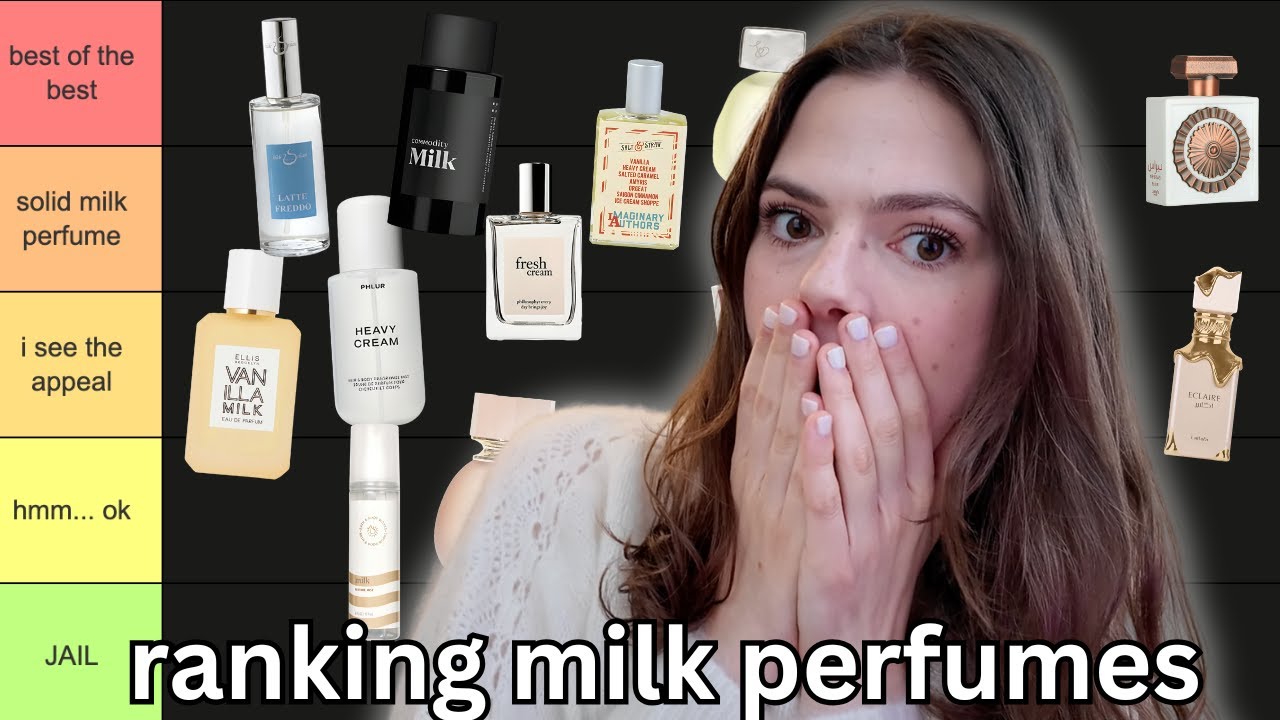 i tried EVERY milk perfume on the market (ultimate milk ranking!)