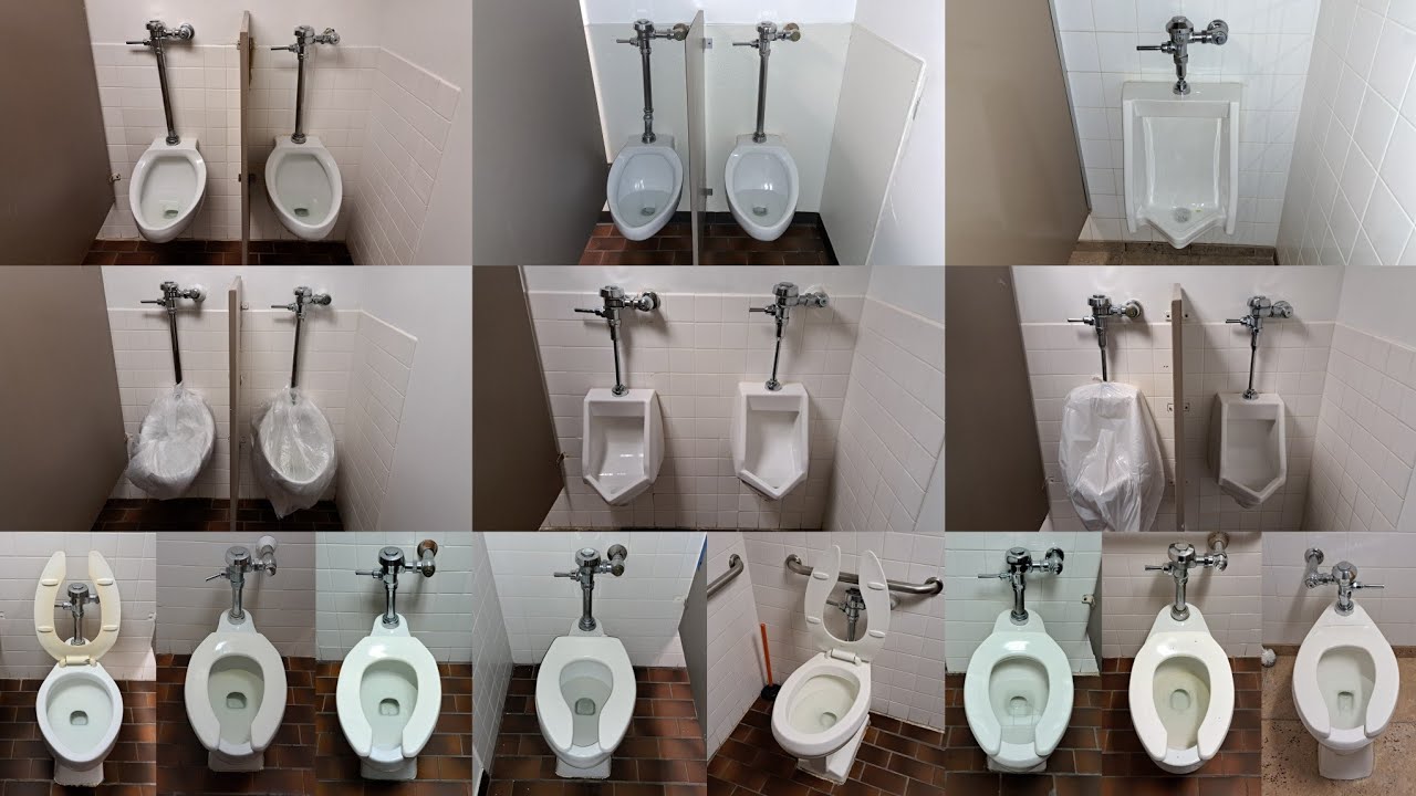 1981 Office Building Men's Restrooms