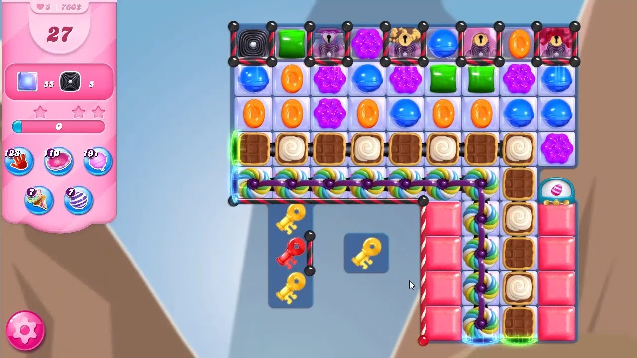 Candy Crush Saga LEVEL 7602 NO BOOSTERS