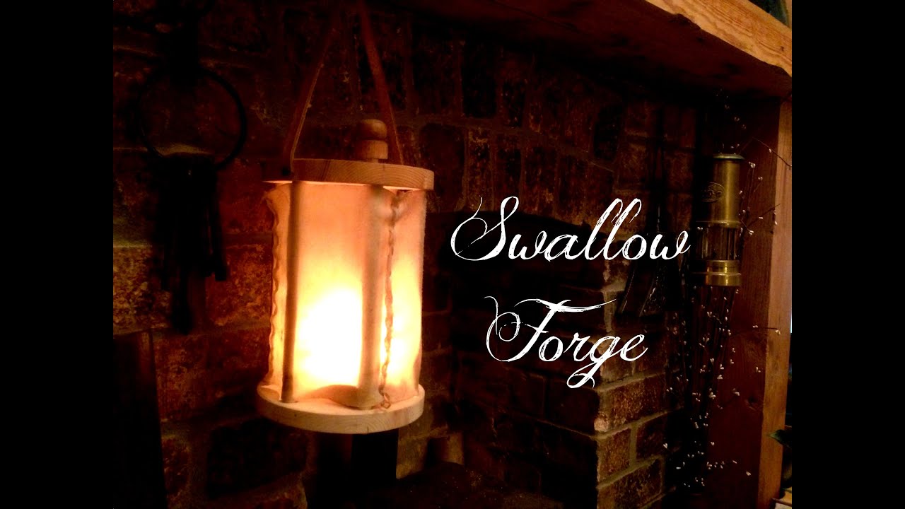 How to make A Viking style Wood and Rawhide Candle Lantern
