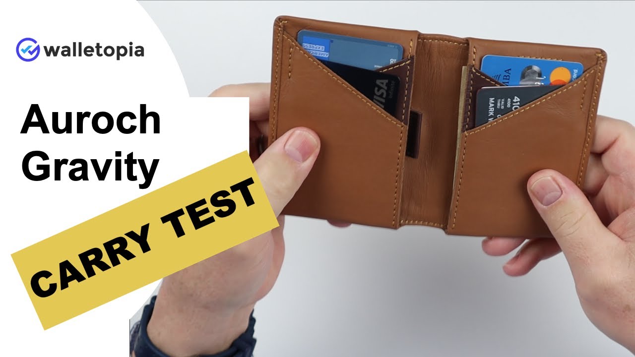 Auroch Gravity wallet, too big for carry comfort?