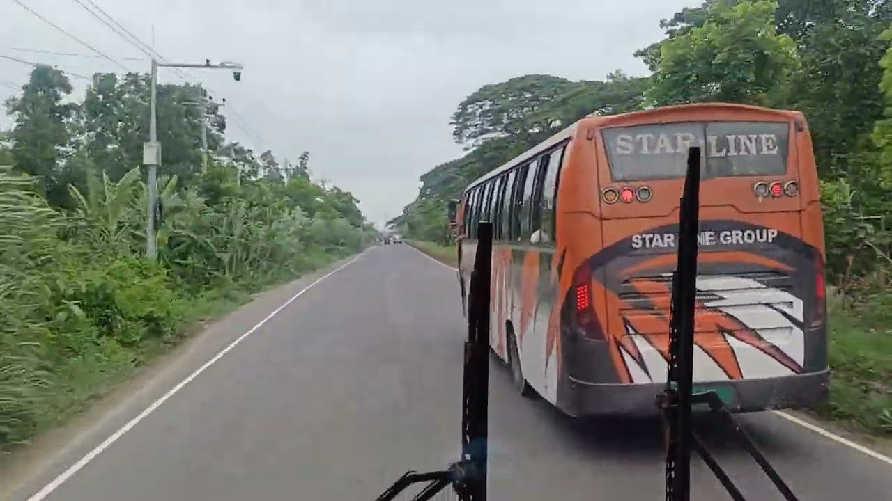 STAR LINE v/s HANIF💥 স্টার লাইনকে ছেড়ে দিয়ে ওভারটেক করলো হানিফ | Bus race | Dhaka-Chattogram highway
