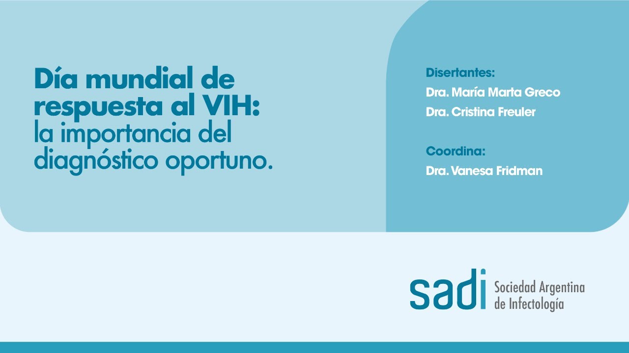 Día mundial de respuesta al VIH: la importancia del diagnóstico oportuno.