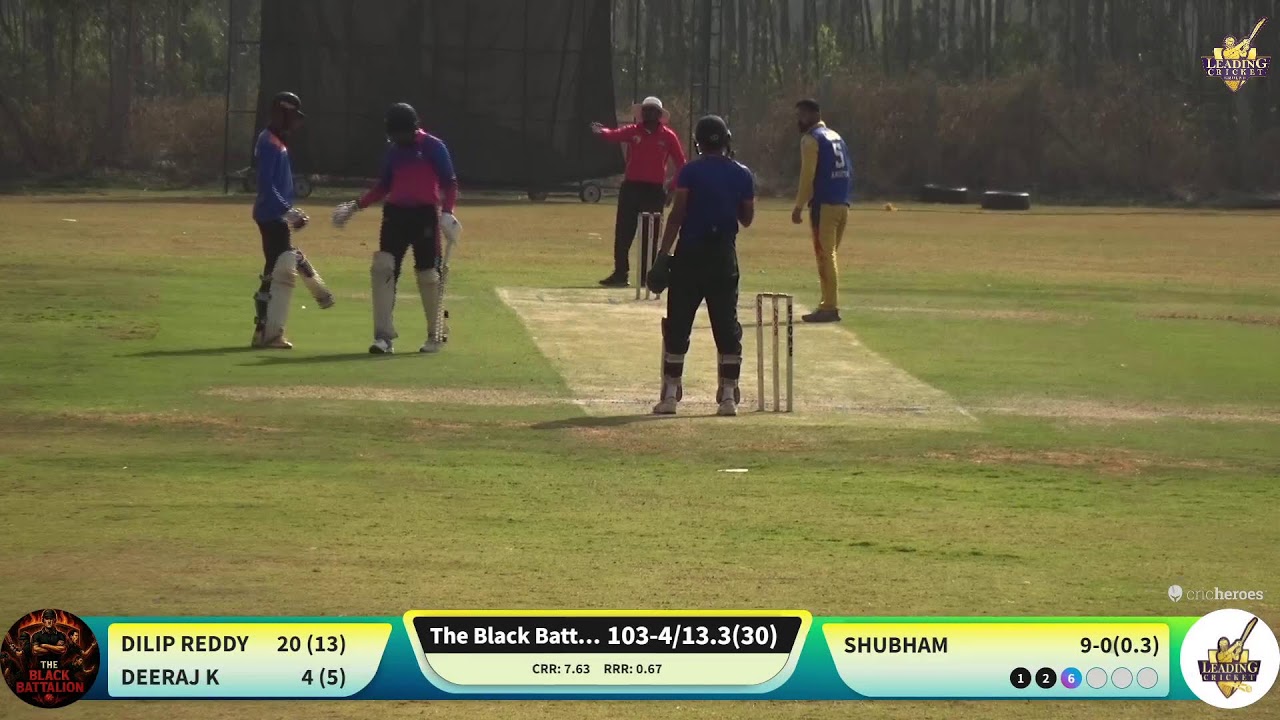 the black battalion vs leading cricket club