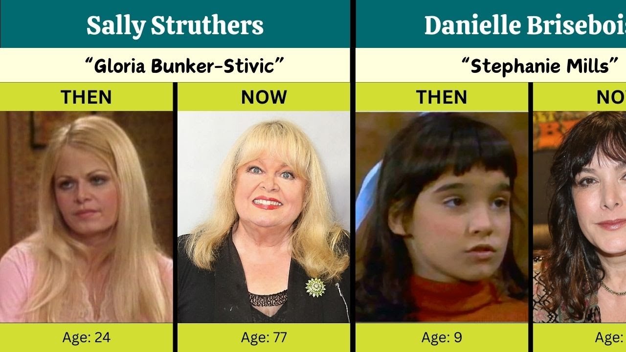 All In The Family (1971-1979) Cast: THEN and NOW 2024 Thanks For The Memories