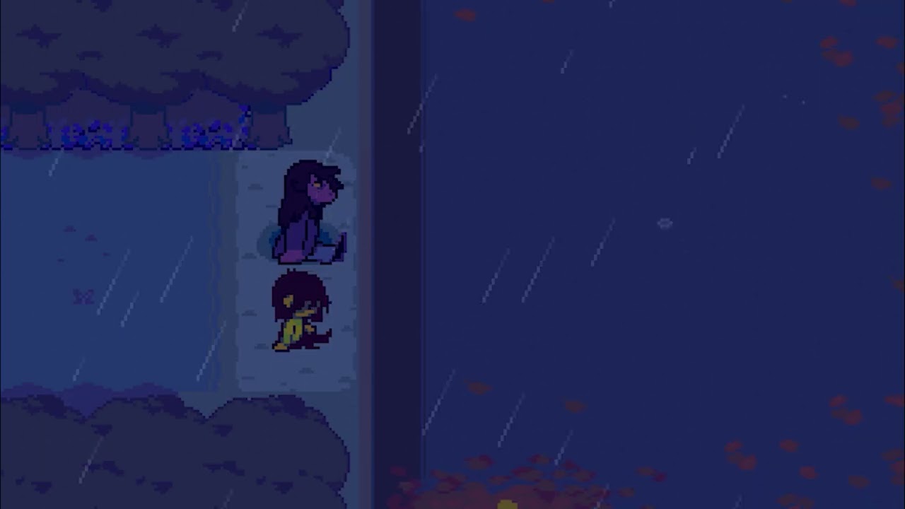 you can sleep now    relaxing undertale & deltarune music w  soft rain