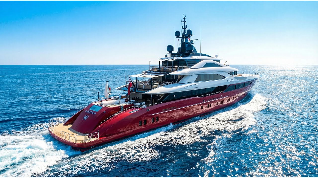 LEONA SUPERYACHT TOUR - Inside a $50+ Million Floating Palace
