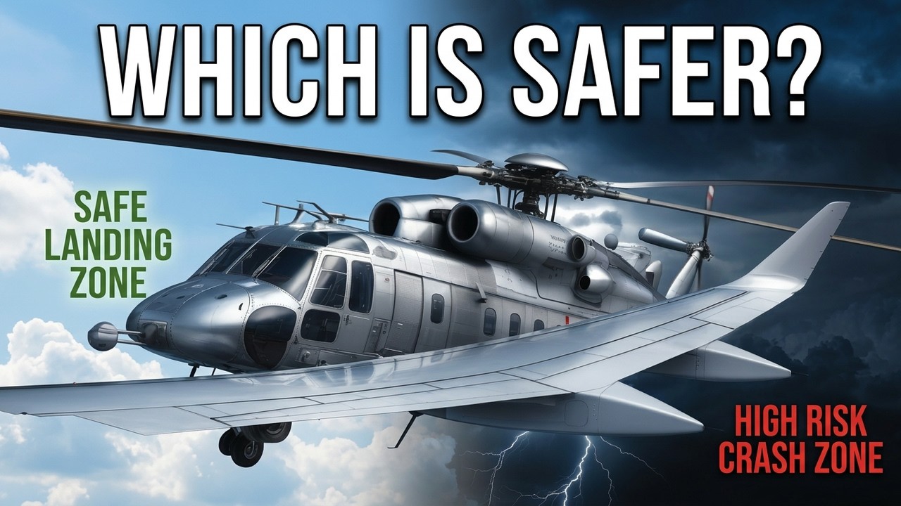 Helicopter Safety vs  Fixed Wing Aircraft