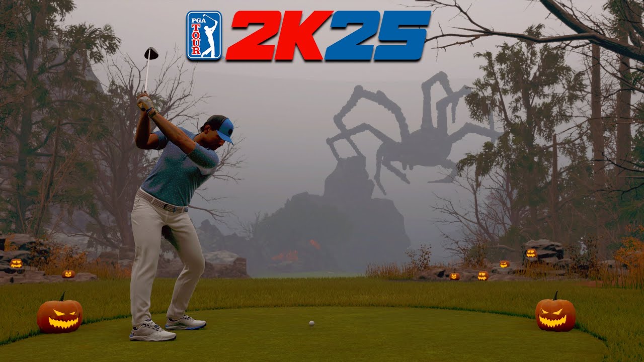 I Played The Best Halloween Course In PGA Tour 2K25...