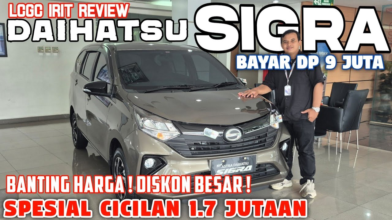 NYESEL KREDIT MOTOR BARU ‼️ DAIHATSU SIGRA MURAH CICILAN 1 JUTAAN