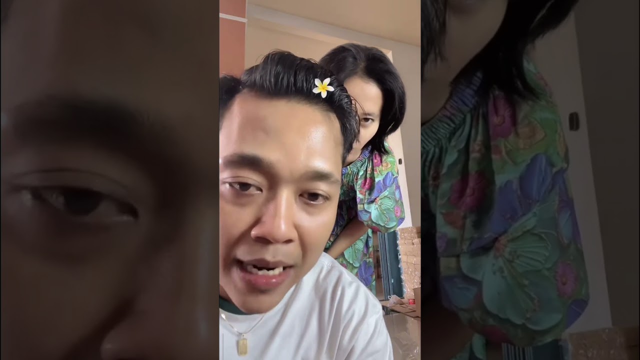 Semangat nya Ripnatu nemanin mas Tapao 