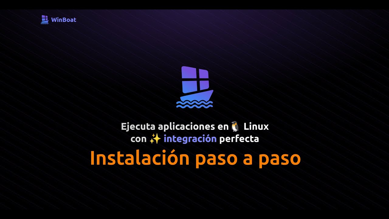 WinBoat | Ejecuta aplicaciones de Windows en Linux | Instalación paso a paso