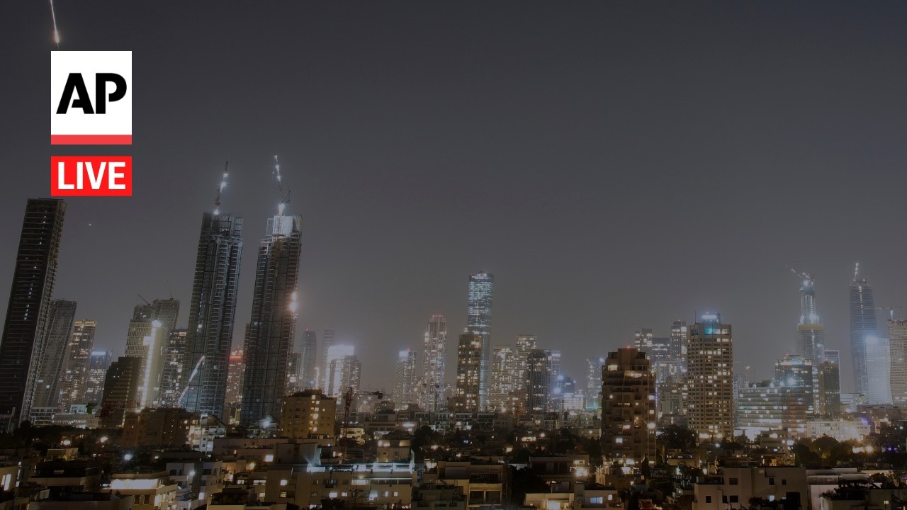 LIVE: Tel Aviv and Jerusalem skyline as Iran war continues