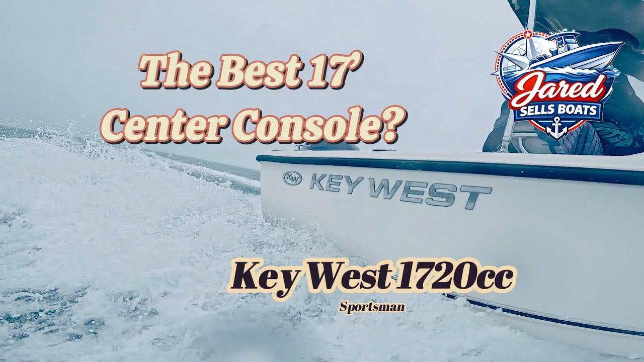 Это лучшая 17-футовая лодка с центральной консолью? Key West Boats 1720cc | Yamaha 90 л.с.