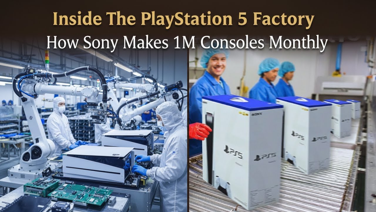 За кулисами производства PlayStation 5: как Sony выпускает 1 миллион консолей в месяц.