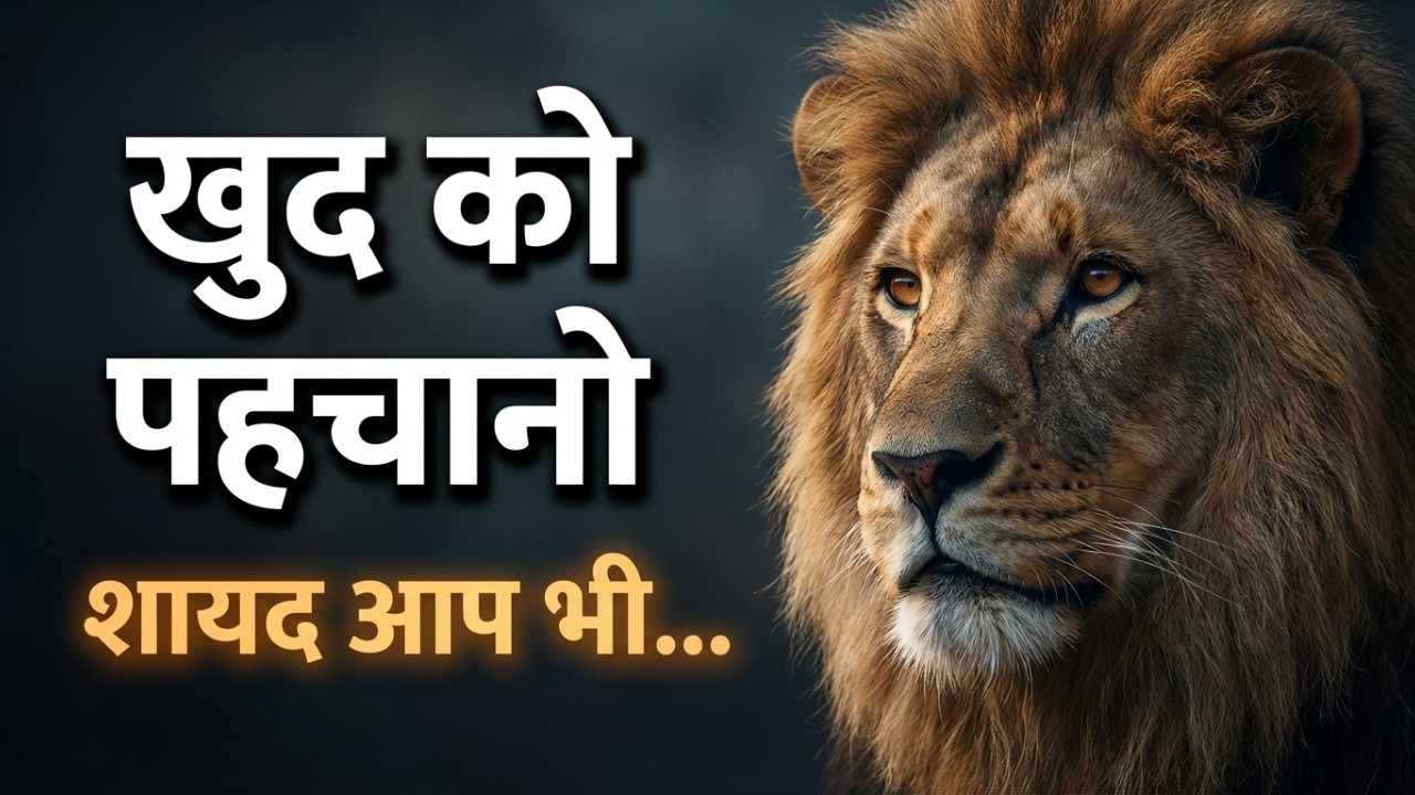 खुद को पहचानो | शेर की कहानी | Motivational Story in Hindi