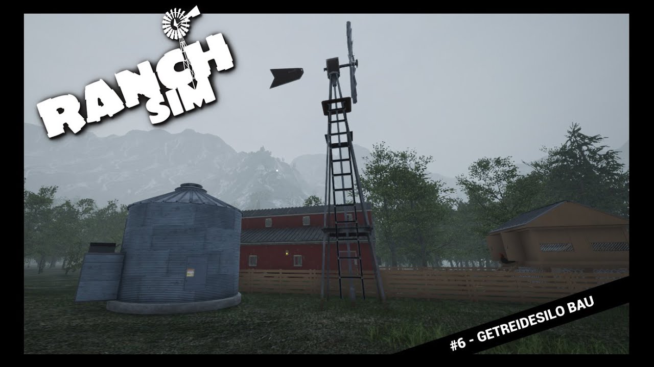 Ranch Simulator - Getreidespeicher und Wassermühle
