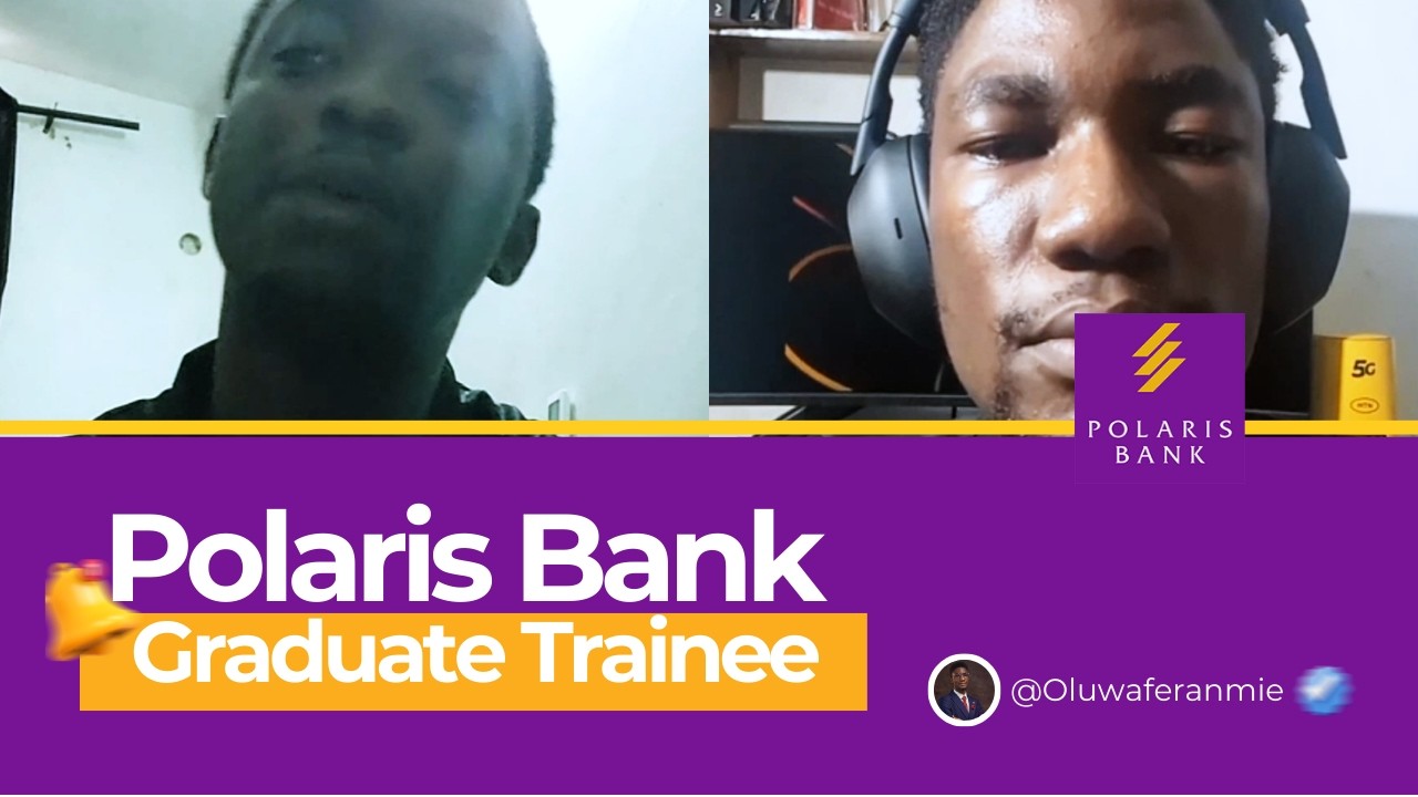 How to get into Polaris Bank Graduate Trainee Program